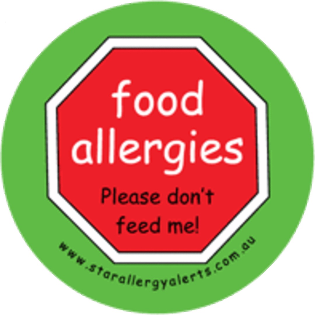 Food Allergies Please don't feed me Sticker Pack image 0